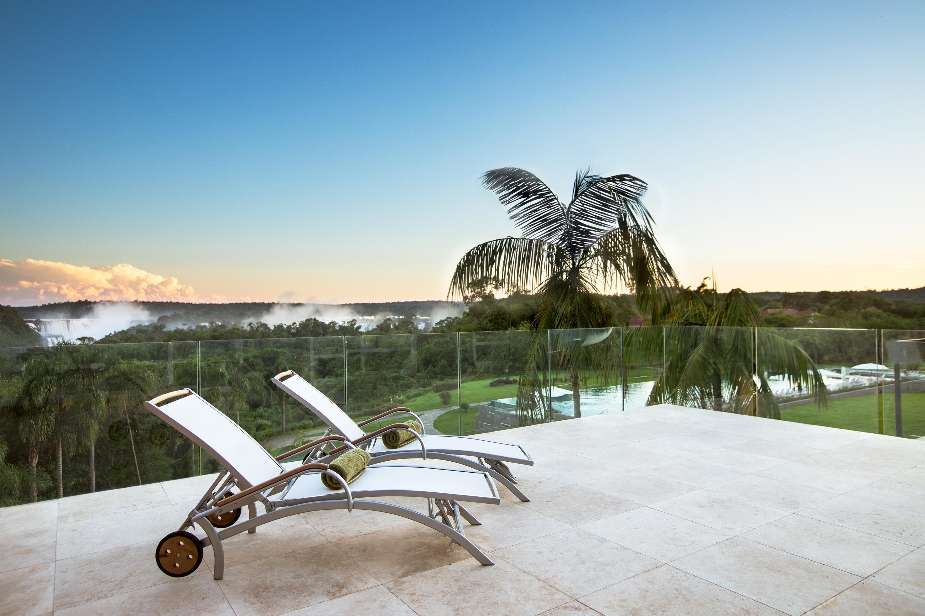 Gran Melia Iguazu Hotell Puerto Iguazú Eksteriør bilde View from the rooftop